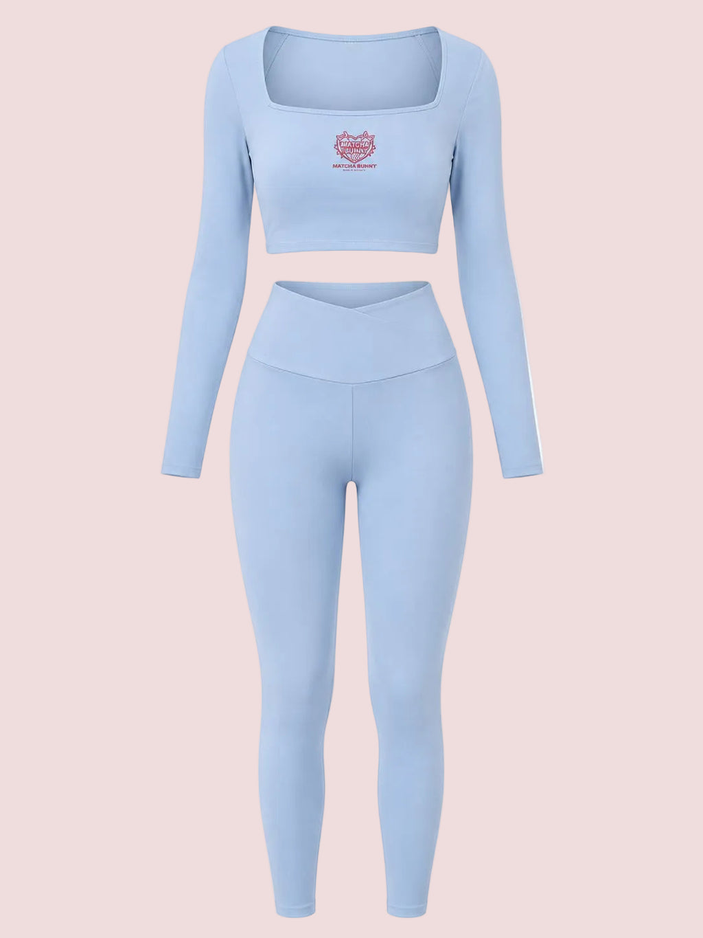 Blue Top and Leggings