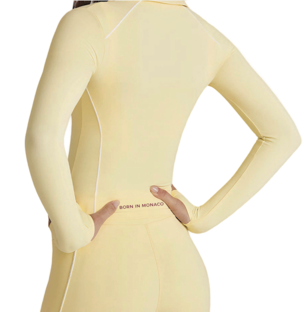 The Monaco Line Jacket in Yellow