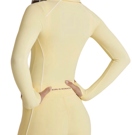 The Monaco Line Jacket in Yellow