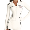 The Monaco Line Jacket in White